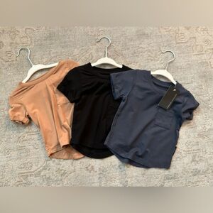 Lot of 3 Little Bipsy pocket tees size: 6-12 months